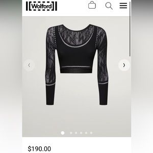 Wolford crop top.